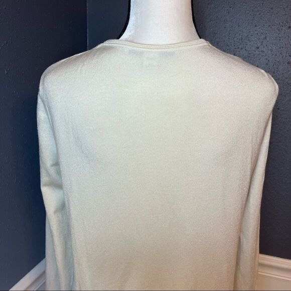 Diane von Furstenberg Benni Ruffled Merino Pullover Sweater - Picture 10 of 14